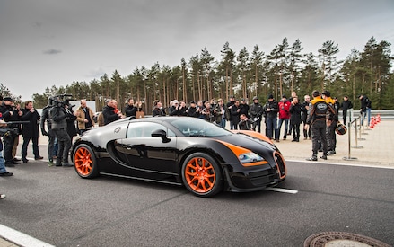 2013 Bugatti Veyron 16.4 Grand Sport Vitesse Top Speed Run