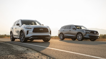 2022 Acura MDX vs. Infiniti QX60: Perfectly Aligned, Definitely Different