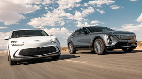 2023 Cadillac Lyriq vs. Genesis GV60: Rookies Go Down to the Wire