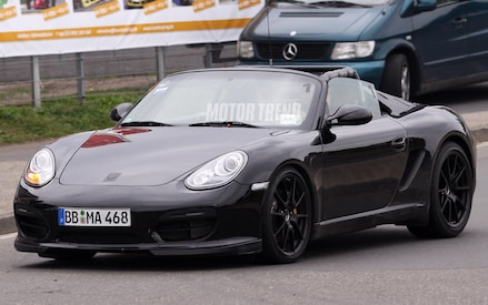 Spied! Porsche Boxster Speedster Roams Near the 'Ring