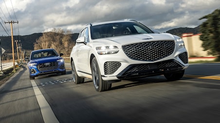 Genesis GV70 3.5T vs. 2023 Audi SQ5: Speedy Creatures